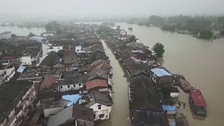 長江中下游豪雨成災 3400萬災民受影響 20200712 公視晚間新聞