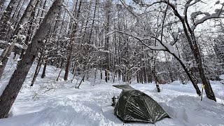 2022.2.5,6　２５０回目　１ヶ月ぶりのソロキャンプの動画