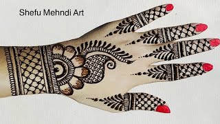 50+new shadi party mehandi design|| mehandi design||| back hand mehandi design|| mehandi design|||