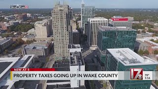 Wake County property tax going up