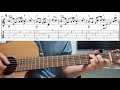 一千个伤心的理由 張學友 指彈吉他谱教学 easy fingerstyle guitar playthrough tutorial lesson with tabs