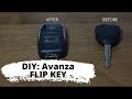 DIY: How to Convert Your OLD KEY to FLIP KEY for AVANZA (SUPER EASY!)