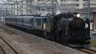 【試運転】 C61-20+EF64-1053+12系5両 井野駅通過