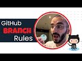 GitHub branch rules (protect your git branches)