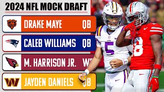 2024 NFL Mock Draft | 3 QB's in the Top 5?