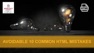 Avoidable 10 Common HTML Mistakes
