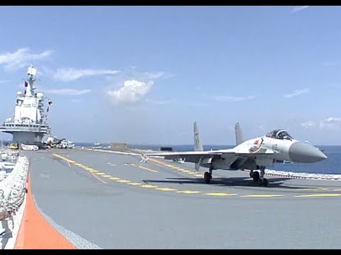 China Reveals Detailed Videos Of J-15 Fighter Jets Training On Aircraft ...