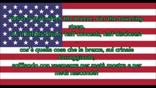 Inno nazionale degli Stati Uniti d'America - National Anthem USA (EN/IT Testo)