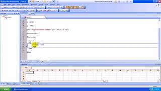 VBscript example5 print the prime numbers