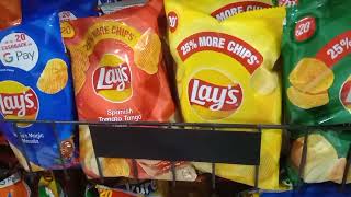 Lays chips   Lays green lays red lays  chips 😁