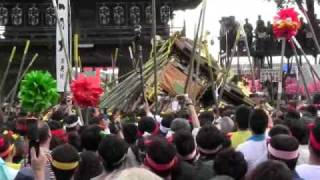 平成22年度 松原八幡神社 秋季例大祭 （灘のけんか祭り） 神輿合わせの儀