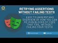 Playwright - Retry Blocks of code using this new Assertion Method!!