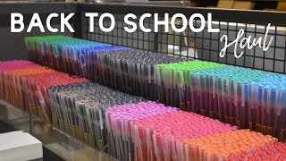 BACK TO SCHOOL Supplies Haul (MUJI, KÅNKEN +)