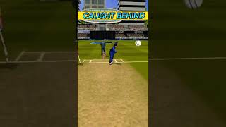 Caught Behind 😘 In Real Cricket 20 #realcricket20 #shorts #trending