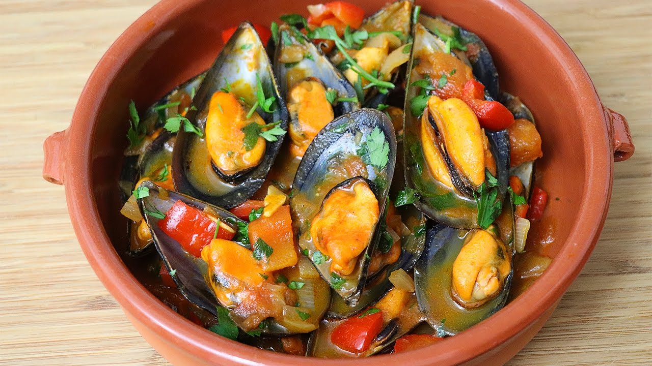 Mejillones A La Marinera, Una Receta De Marisco Con Con La Que ...