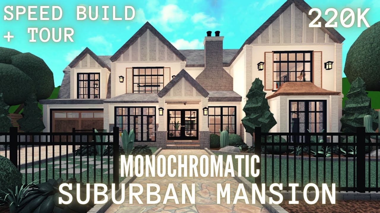 Bloxburg Summer Mansion Speed Build Image To U Bloxburg Summer Mansion Speed Build Image To U