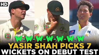 Yasir Shah Picks 7 Wickets on Debut Test Match | Pakistan vs Australia | 1st Test 2014 | PCB | MA2A