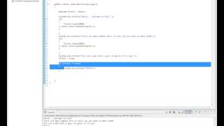 Java coding - Text Based Game - Episode 2