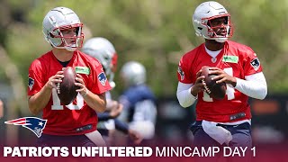 Patriots Unfiltered Show from Day 1 of 2024 Minicamp