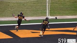 OSFL Football (Under 14) - Brampton Bulldogs vs Waterloo Jr. Warriors