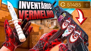 COMPREI 50,000 GOLD EM SKINS MONTANDO O INVENTÁRIO VERMELHO! - STANDOFF 2