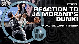 What's more IMPRESSIVE then JA Morant's dunk?! 🔥 + How will OKC defend the Cavaliers? 👀 | NBA Today