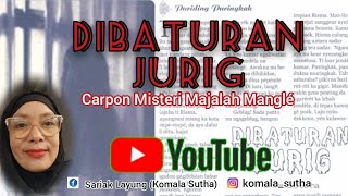 Carpon Misteri Majalah Manglé : Dibaturan Jurig