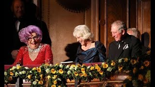 The 2013 Royal Variety Performance with Dame Edna, The Prince of Wales, and The