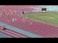 女子4x100mr決勝　2023千葉県高校総体