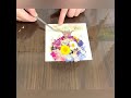 押し花で作る幸せ花の木の作り方