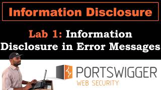 Information Disclosure 1 | Information Disclosure in Error Messages #portswigger #BugBounty