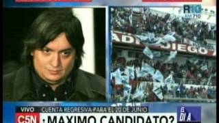 C5N - ELECCION 2015: ¿MAXIMO KIRCHNER SERA CANDIDATO?