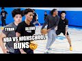 Alijah Arenas & Tyran Stokes vs NBA Players Open Gym