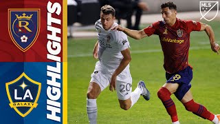 Real Salt Lake vs. LA Galaxy | September 23, 2020 | MLS Highlights