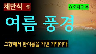 그리운 나의 [여름 풍경_채만식] 낚시질_비응도의 노파_박꽃 피는 저녁_녹음 [명작 수필] 고향에서 한여름을 보낸 추억의 단편 [오디오 북] [교과서 필독] [Korean]