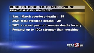 Buchanan County drug overdose deaths spiking