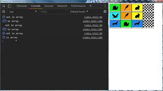 13 Check if item is in array | Building Game With JavaScript | Sufi Coder