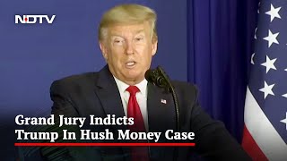 Trump Indicted Over Hush Money, 1st US President To Face Criminal Charges