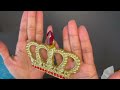 Queen Of Hearts - Red Queen Crown - DIY Headdress  DIY Flower Crown