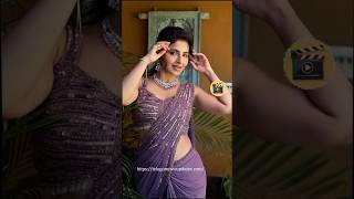 South Actress Iswarya Menon Latest Sizzling Saree Photoshoot Video #iswaryamenon #shortsvideo