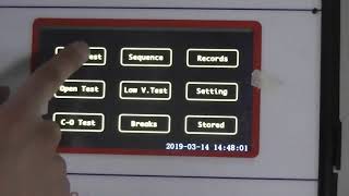 Close test of Circuit Breaker Analyzer HYGK-306A