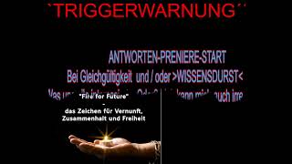 Freiheit, Meinung und Frieden -|- #Aufklärung -|- Sci-Fi vs. Wirklichkeit der Heutigen Zeit 2024 -|-