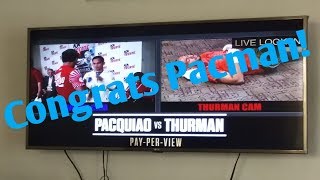 PACQUIAO vs THURMAN Fight / July 21 2019