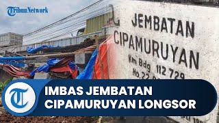 Jembatan Pamuruyan Cibadak Longsor, Truk Besar Dialihkan ke Jalan Lain Tiga Hari ke Depan