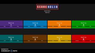 Scoreholio - Kiosk Mode