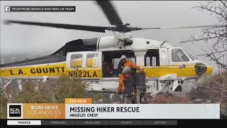 Missing hiker airlifted near Strawberry Peak after overnight search