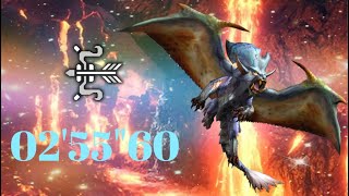 【MHW】☆9青は愛より出でて愛より熱し 歴戦王ナナ・テスカトリ 弓ソロ 02'55\