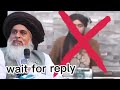 gustak e shaba ko muhuntor jawab 😡👹 x allama khadim hussain rizvi jalali bayan @abdulrahmanattari