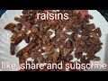 raisins from grapes|| by sushma raghav kitchen ||