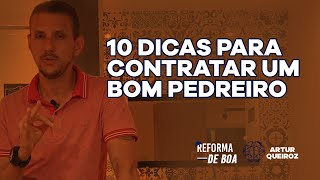 10 dicas para contratar um bom pedreiro!